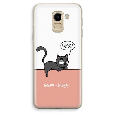 GSM poes: Samsung Galaxy J6 (2018) Transparant Hoesje