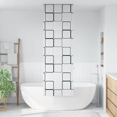 VidaXL Doucherolgordijn 80x240 cm stofbreedte 76 cm