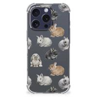 Case Anti-shock voor iPhone 16 Pro Max Konijntjes