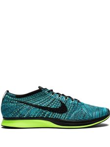 Nike baskets Flyknit Racer - Bleu