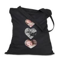 Tote bag bedrukken - Katoen - Zwart