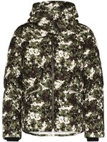 Moncler doudoune Blanc à motif camouflage - thumbnail