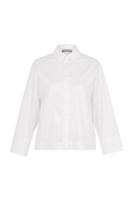 Erina poplin blouse - white - 13585
