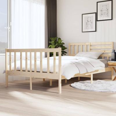 Bedframe massief hout 120x200 cm
