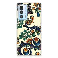 Siliconen Hoesje Motorola Edge 20 Pro Barok Flower Siliconen Hoesje Motorola Edge 20 Pro Barok Flower