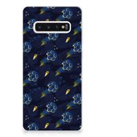 TPU bumper voor Samsung Galaxy S10 Plus Voetbal