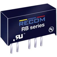 RECOM RB-1212S DC/DC-converter 12 V 12 V 0.084 A 1 W Aantal uitgangen: 1 x Inhoud 1 stuk(s) - thumbnail