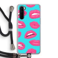 Bite my lip: OnePlus Nord Transparant Hoesje met koord