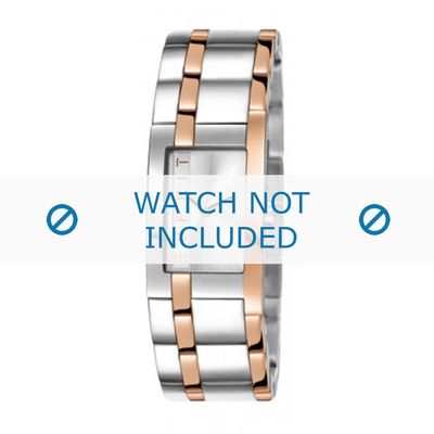 Esprit horlogeband ES000J42-40STRG / 000J42 Staal Bi-Color