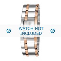 Esprit horlogeband ES000J42-40STRG / 000J42 Staal Bi-Color