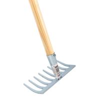 Tuinhark - mini - 75 cm - houten steel - hark Tuinhark - mini - 75 cm - houten steel - hark
