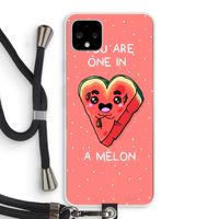 One In A Melon: Pixel 4 XL Transparant Hoesje met koord