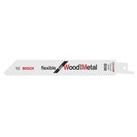 Bosch Professional 2608656320 Reciprozaagblad S 922 HF, Flexible for Wood and Metal, verpakking van 100 stuks, 150 mm 1 stuk(s)