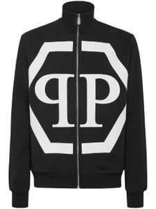 Philipp Plein sweat à logo imprimé - Noir