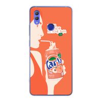 Peach please!: Honor Note 10 Transparant Hoesje