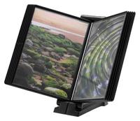 Infomanager Djois Flex-O-Frame basis met 10-tassen antraciet/zwart