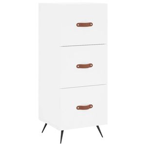 The Living Store Dressoir - Modern - Kast - 34.5 x 34 x 90 cm - Wit