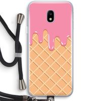 Ice cream: Samsung Galaxy J3 (2017) Transparant Hoesje met koord