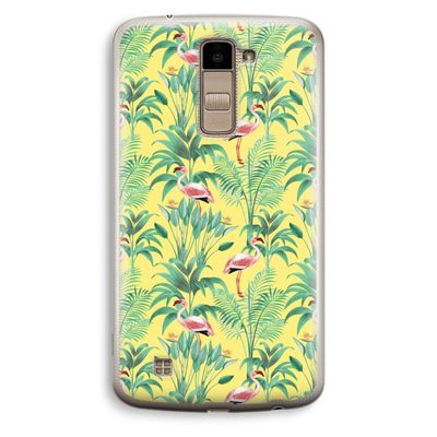 Flamingo party: LG K10 (2016) Transparant Hoesje