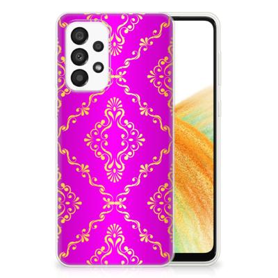 Siliconen Hoesje Samsung Galaxy A33 5G Barok Roze