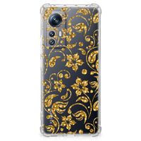 Xiaomi 12 | 12x Case Gouden Bloemen