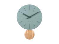 Wandklok Arlo Pendulum - Groen - Ø30cm
