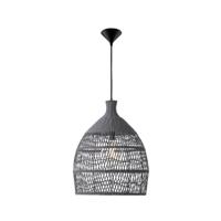 Lyora Grijze hanglampDestin rotan Ø 42cm - 9586702