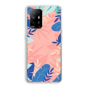 Tropisch: Oppo A94 5G Transparant Hoesje