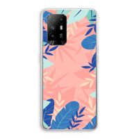 Tropisch: Oppo A94 5G Transparant Hoesje