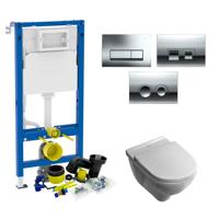 Geberit up100 set19 O.novo met Delta drukplaten