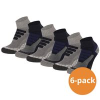 Xtreme Wandelsokken Quarter 6-pack Multi Blue-45/47