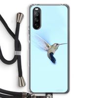 Kolibri: Sony Sony Xperia 10 III Transparant Hoesje met koord