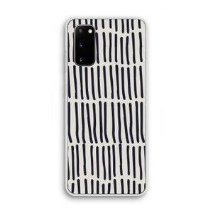 Moroccan stripes: Samsung Galaxy S20 Transparant Hoesje