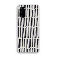 Moroccan stripes: Samsung Galaxy S20 Transparant Hoesje