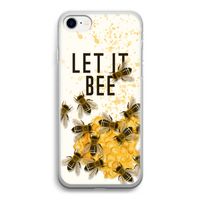 Let it bee: iPhone SE 2020 Transparant Hoesje