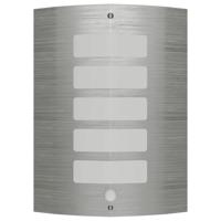 Sierlijke RVS wandlamp met bewegingssensor