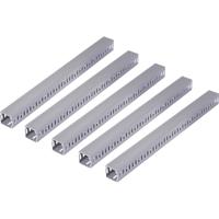 Sygonix SY-6801162 Kabelgoot (l x b x h) 2000 x 40 x 40 mm 5 stuk(s) Grijs