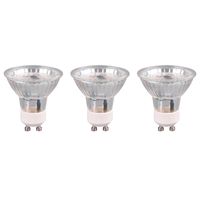 LED Lamp - Trion Rova - Set 3 Stuks - GU10 Fitting - 3W - Warm Wit 3000K