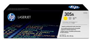 HP toner 305A, 2 600 pagina's, OEM CE412A, geel