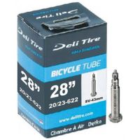 Deli Tire binnenband sv15 28 inch race 18/25-622 60 mm extra lang - thumbnail