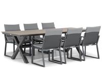 Lifestyle Treviso/Forest 240 cm dining tuinset 7-delig - thumbnail
