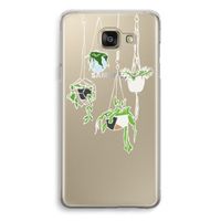 Hang In There: Samsung Galaxy A5 (2016) Transparant Hoesje Hang In There: Samsung Galaxy A5 (2016) Transparant Hoesje