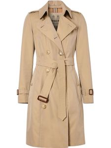 Burberry trench Chelsea Heritage mi-long - Marron