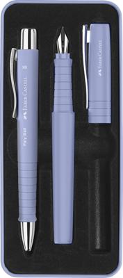 Faber Castell Balpen en Vulpen Poly Pen - Pale Iris