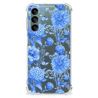 Case voor Samsung Galaxy A24 Flowers Blue