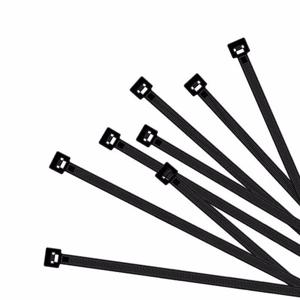 Kabelbinders - tie-wraps - 300x - zwart - 430 x 4.8 mm - kunststof -