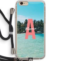 Pacific Dream: iPhone 6 PLUS / 6S PLUS Transparant Hoesje met koord