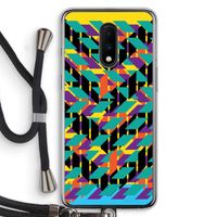 Skew Bee 1: OnePlus 7 Transparant Hoesje met koord