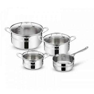 Tefal Kookgerei Tefal e311s7 jamie oliver cook smart pannenset rvs