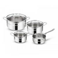 Tefal Kookgerei Tefal e311s7 jamie oliver cook smart pannenset rvs Tefal Kookgerei Tefal e311s7 jamie oliver cook smart pannenset rvs